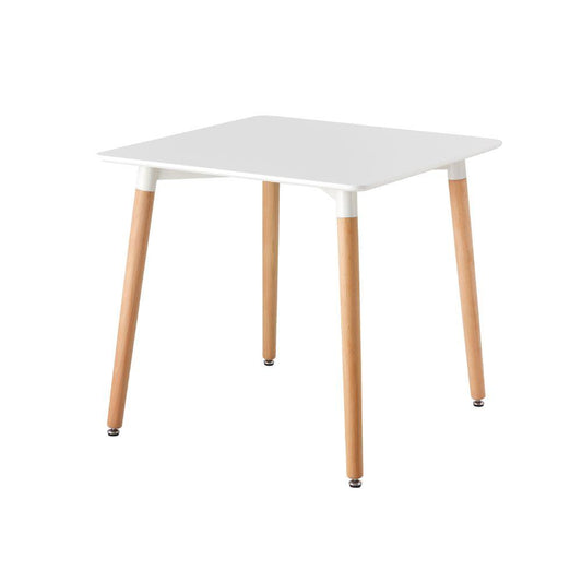 Mesa Eames Cuadrada Blanca80X80X74